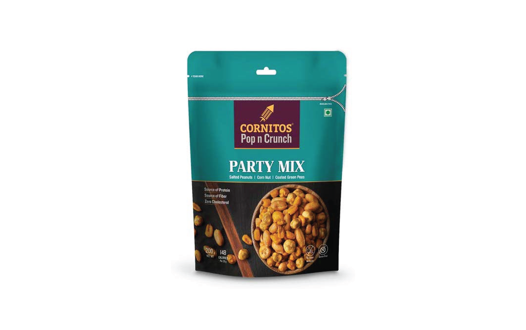 Cornitos Pop n Crunch Party Mix    Pack  200 grams